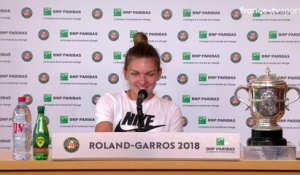Roland Garros 2018 - Simona Halep " Je me suis détendue et j'ai gagné"