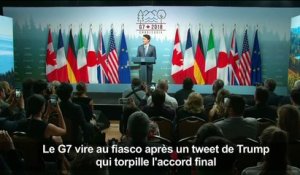 G7: Trudeau salue un "langage de consensus" après le sommet