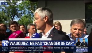 "Pour que la France reste la France": Laurent Wauquiez "assume" le tract polémique (2/2)