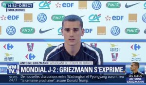 Mondial : "Gagner le premier match est le plus important", estime Antoine Griezmann