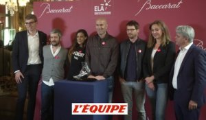 Zidane au soutien de l'association ELA - Foot - FRA