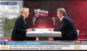 Marine Le Pen sur Médine : "Un trouble épouvantable à l'ordre public de voir un islamiste chanter au Bataclan"