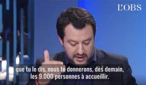 "Emmanuel, si ton cœur est si gros, nous te donnons 9.000 migrants" : la réplique de l'Italie à Macron