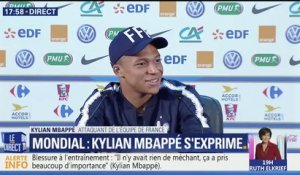 Blessure à l'entraînement: Mbappé écarte avec le sourire toute rivalité entre Parisiens et Marseillais