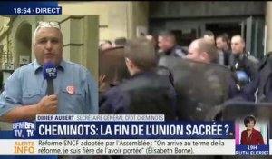 SNCF: "Nous continuons la pression sur le gouvernement" (CFDT Cheminots)