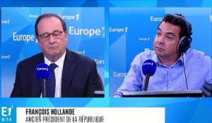 François Hollande sur l'affaire Aquarius : "Les pays européens ont montré incohérence et division, La France a été dans le lot"