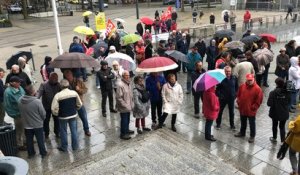 Manifestation pour défendre les retraités