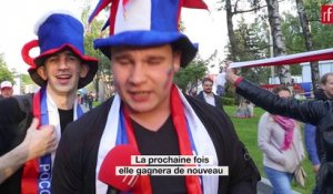 Coupe du monde 2018 ! la joie des supporters à Moscou après le match d'ouverture