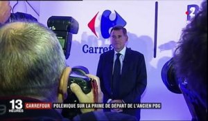 Carrefour : la prime de départ de l'ancien PDG fait polémique