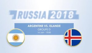 Le Face à Face - Argentine vs. Islande