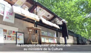 Paris: les bouquinistes veulent être classés à l'Unesco