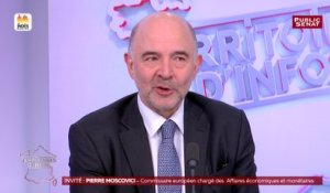 Elections européennes : « Laissez-moi tranquille » déclare Pierre Moscovici