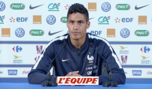 Varane «Rien de méchant» pour Griezmann - Foot - CM 2018 - Bleus