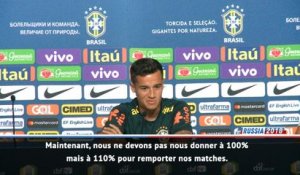 Brésil - Coutinho: "Chaque match sera difficile"
