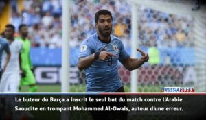Fast match report - Arabie Saoudite 0-1 Uruguay
