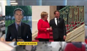 "Une avancée majeure" à l'issue de la rencontre entre Emmanuel Macron et Angela Merkel
