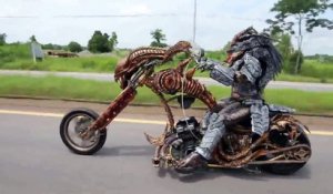 Predator à moto