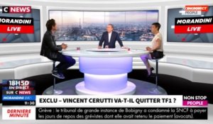 Morandini Live : Vincent Cerutti officialise son départ de TF1 (vidéo)