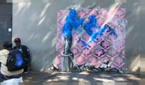 Des œuvres de Banksy vandalisées à Paris