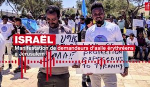Des centaines de demandeurs d'asile érythréens manifestent à Jérusalem