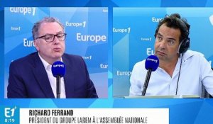 Richard Ferrand sur le financement de campagne d'Emmanuel Macron : "les mauvais perdants veulent rejouer le match"