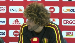 Belgique - Fellaini : ''Si on va loin, pourquoi pas changer de coupe de cheveux...''