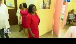 Don d’échographes et autres matériels sanitaires de la Fondation Sylvia Bongo au service accouchement du CHU de Libreville