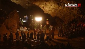 Thaïlande : les enfants bloqués dans la grotte restent introuvables