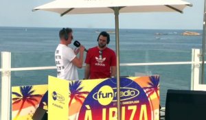 Kryder en interview et en mix en direct d'Ibiza