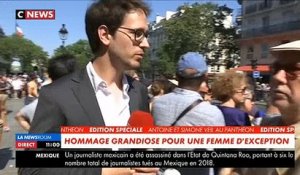 La France a rendu un ultime hommage à Simone Veil au Panthéon où elle reposera désormais, avec son mari, au milieu des héros de l'Histoire de France