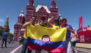 Moscou : les Colombiens confiants dans leur équipe