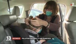 Incendies en Californie : pollution maximale à San Francisco