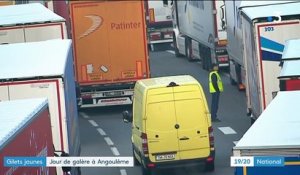 "Gilets jaunes" : jour de galère à Angoulême