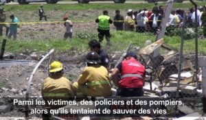 Mexique: évaluation des dégâts après des explosions mortelles