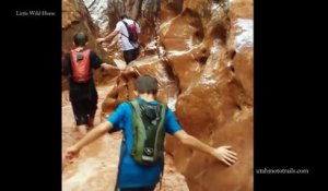 Une crue éclair surprend ces touristes dans un Canyon aux Etats-Unis !