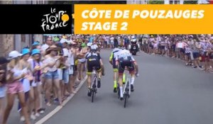 Côte de Pouzauges - Étape 2 / Stage 2 - Tour de France 2018