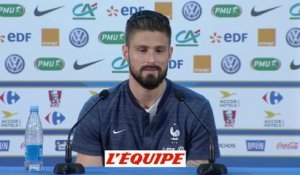 Giroud «Mon tour viendra» - Foot - CM 2018 Bleus