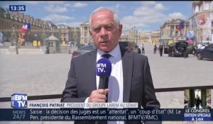 Congrès à Versailles: "La politique de la chaise vide est la preuve d'un manque d'arguments réels", estime le président du groupe LaREM au Sénat, François Patriat