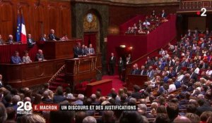 Emmanuel Macron devant le Congrès : un discours et des justifications