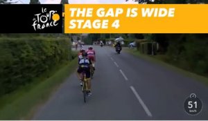 L'écart augmente / The gap is wide - Étape 4 / Stage 4 - Tour de France 2018