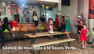 Epinal : tournage d'un clip pour promouvoir la prochaine saison de la Souris Verte