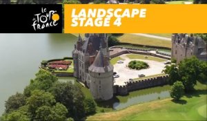 Paysages du jour / Landscapes of the day - Étape 4 / Stage 4 - Tour de France 2018