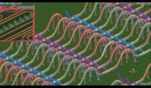 Calculatrice dans le jeu Rollercoaster Tycoon 2