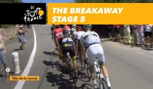 Les échappés / The breakaway - Étape 5 / Stage 5 - Tour de France 2018