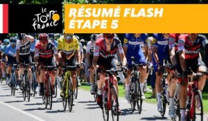 Résumé Flash - Étape 5 - Tour de France 2018