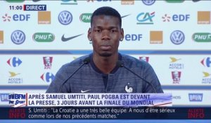 Mondial 2018 - Pogba : "On veut faire péter la France"