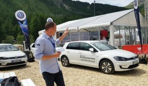 Val d'Isère 2018 - Le stand Volkswagen en live