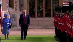 Donald Trump en Angleterre : A peine arrivé, il a enfreint le protocole ! (Vidéo)