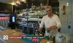 Spécial "Allez les Bleus": Pour la finale, les bars se préparent à accueillir des supporters pour assister au match France/Croatie - VIDEO