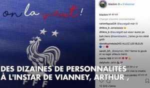 PHOTOS. Coupe du monde 2018. Camille Cerf, Nagui, Patrick Bruel, Vianney... les people soutiennent les Bleus
